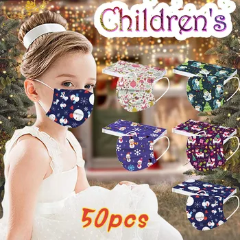 

Children's Fashion Print Mascarillas Desechable Anti-pollution Disposable Face Masks Protective Breathable Anti-dust Schutzmaske