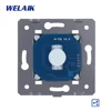 WELAIK-Brand EU Stairs-Wall-Switch Touch-Switch DIY-Parts-Screen Wall-Light-Switch 1gang-2way AC250V-A912 ► Photo 3/4