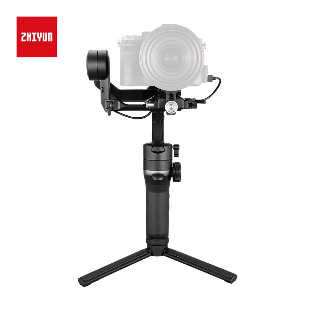 ZHIYUN Weebill S 3-осевой портативный монопод с шарнирным замком для передачи изображения стабилизатор для видео в режиме реального времени Vlog беззеркальных Камера Gimbal