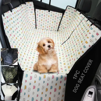 

Anti Slip Dog Seat Cover Pet Carrier Protective For Car Backseat Waterproof Middle Mat Scratch Prevent Fixed Hammock Cushion