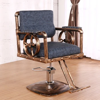 

Retro hair chair hair salon special hair stool barber chair hair cutting chair