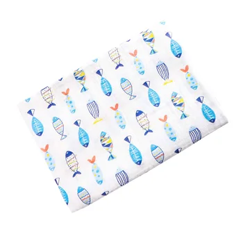 

Baby Muslin Swaddle Blankets Flamingo Print Infant Stroller Cover Baby Photography Wrap Kids Bedding Mat Baby Swaddling Blanket