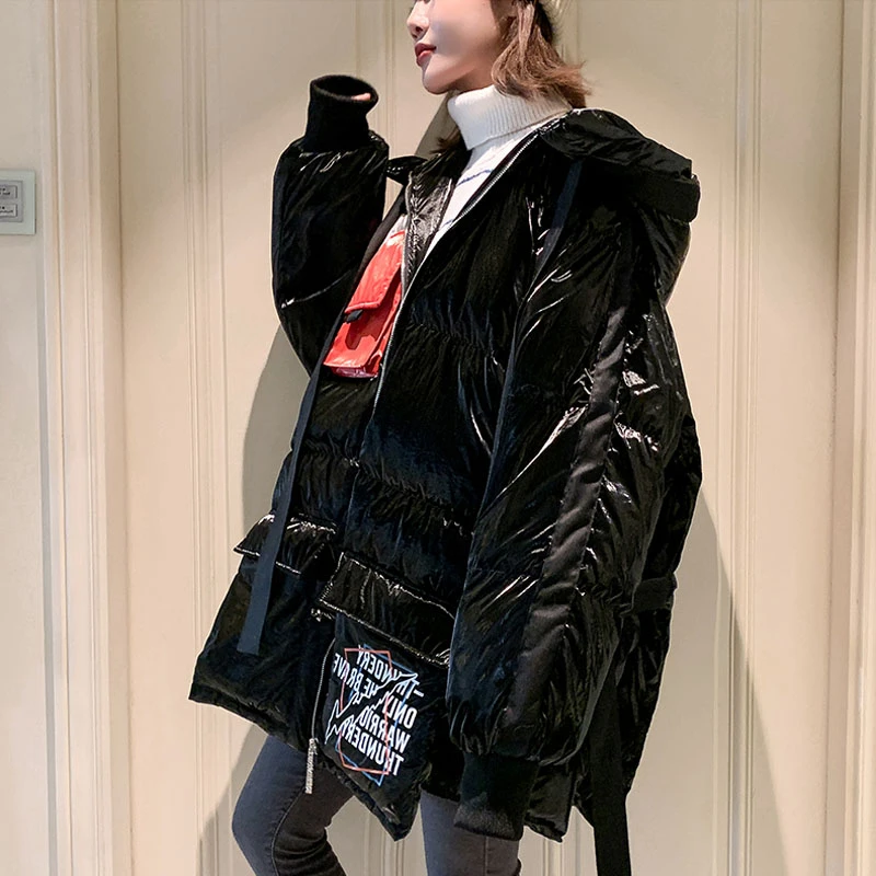 Woman Winter Long Brand Down Jacket 2020 New