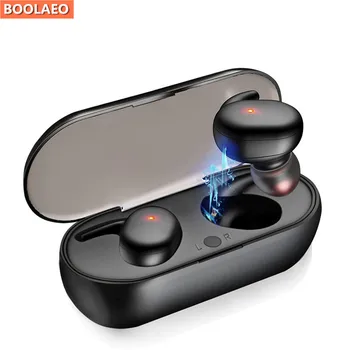 

TWS Wireless Earpiece Fingerprint Touch Bluetooth Earphones HD Stereo sport Earbuds Headphones Noise Cancelling Gaming Headset