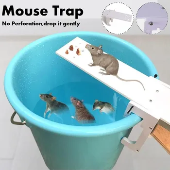 

DIY Home Garden Pest Controller Rat Trap Quick Kill Seesaw Mouses Catcher Bait Home Rat Traps Mouses Pest Mice Traps