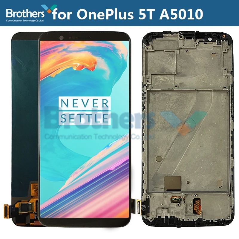 ЖК-экран для OnePlus 5T ЖК-дисплей OnePlus5T A5010 в сборе сенсорный экран дигитайзер