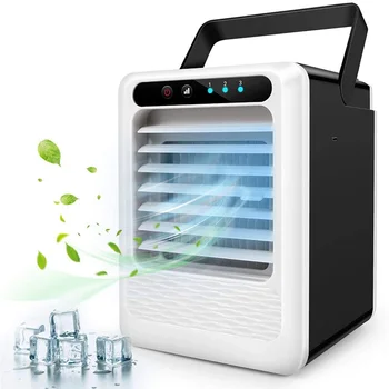 

Personal Space Air Conditioner 4 in 1 Mini USB Air Conditioner Fan, Purifier Humidifier, Desktop Cooling Fan