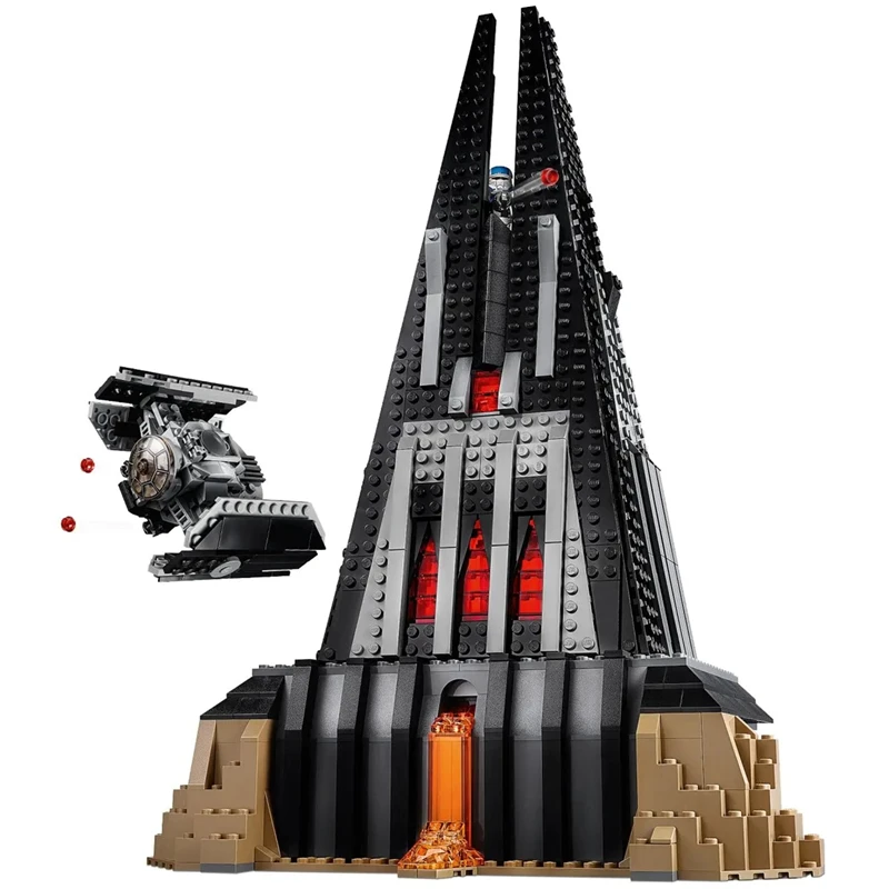

2020 Star Wars Darth Vaders Castle Building Blocks Model Bricks Classic Figures Movie For Children Toys Gift