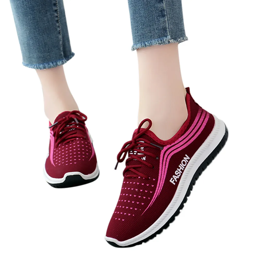 SAGACE/женская спортивная обувь; женские брендовые кроссовки; женская обувь для бега; дышащая нескользящая обувь; светильник на плоской подошве; Прямая поставка; ;#107