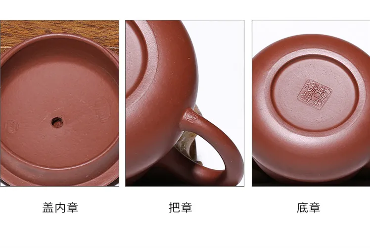 Yixing Zisha чайник ручной работы из натуральной руды кунг-фу черный чай Dahongpao Gourd чайник для дома Чайная Посуда Бесплатная доставка