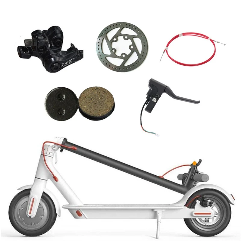 Millet M365/Pro тормозной рычаг+ тормозная колодка+ Задний дисковый тормоз+ дисковый тормоз 110 мм+ дисковый тормоз Xiaomi скутер аксессуар