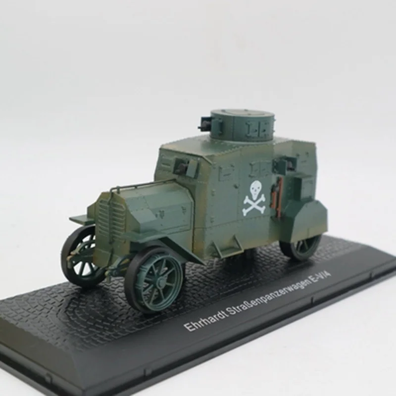 1:43WWI немецкий армейский бронированный автомобиль цельнометаллический модель