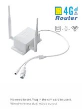 『Transmission & Cables!!!』- Waterproof 4G CPE Router Outdoor
Industrial-grade 150Mbps CAT4 LTE Router 3G/4G SIM Card WiFi Router for
IP Camera WiFi Coverage