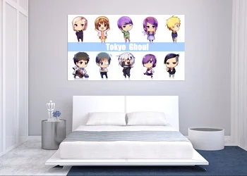 

[Self-Adhesive] 3D Tokyo Ghoul 723 Japan Anime Wall Stickers Mural Decal Wall Murals AJ WALLPAPER Belly