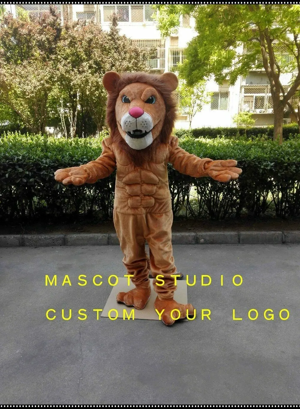 Lion Mascot Costume Cosplay Party Game Dress Outfit Advertising Halloween Adult Holiday Gift Promotion Event Cute 3C