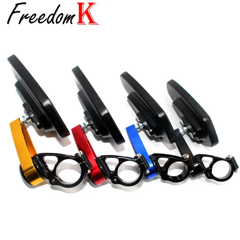 CNC 오토바이 백미러 범용 투명 유리 스쿠터, Z250 Z300 Z650 Z750 Z800 Z900 Z900RS Z1000 Z1000SX 7/8 인치 22mm