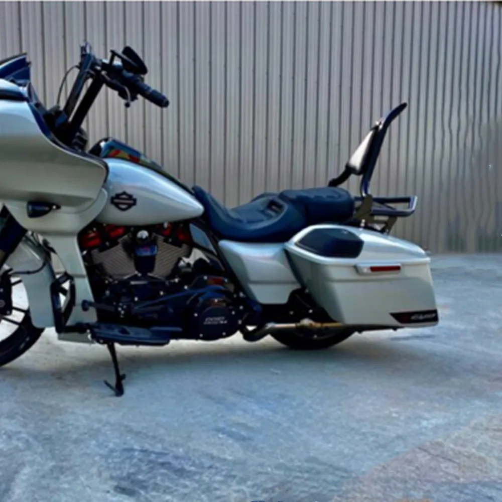 SLMOTO New Detachable Backrest Sissy Bar Fit for Harley Davidson Touring Models 2009-2020 