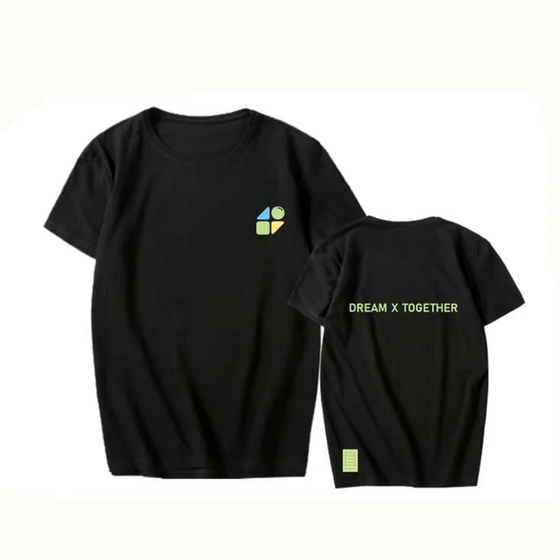 2020 TXT FANLIVE DREAM X TOGETHER unisex t-shirt short sleeve kpop summer tshirt casual tee top (4)