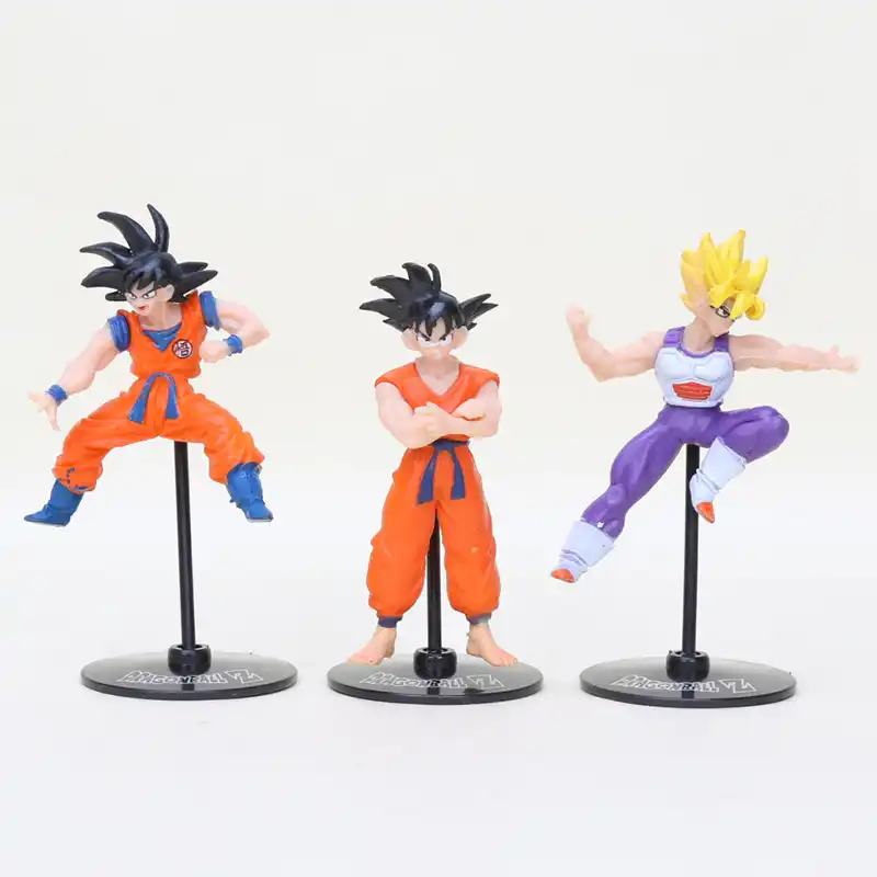 Dragon Ball Z Gt Action Figures Crazy Party 10cm Cell Freeza Son Goku Vegeta Super Saiyan Freeza Pvc Dragonball Figures Toys Aliexpress