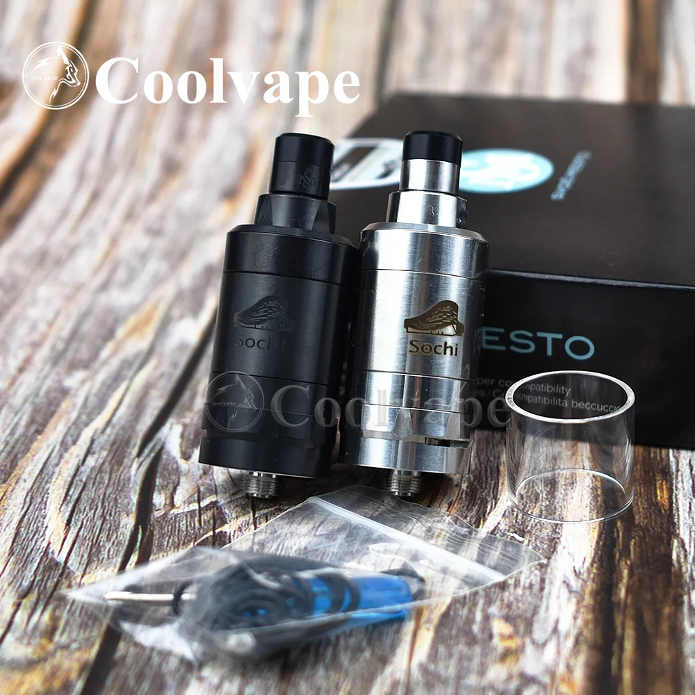 

wolfcoolvape Kayfun Prime RTA 22mm 2ml 316ss Electronic Cigarette Top Fill Adjustable Atomizer MTL Rebuildable Tank