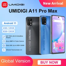 [Światowa premiera] UMIDIGI A11 Pro Max 4/8GB + 128GB globalna wersja 6.8 
