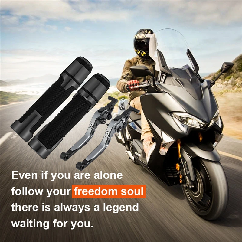 

For Tmax Handlebar Grips For YAMAHA TMAX T-MAX 530 500 TMAX500 TMAX530 SX DX 2014 2015 2016 2017 2018 Moto handle grips