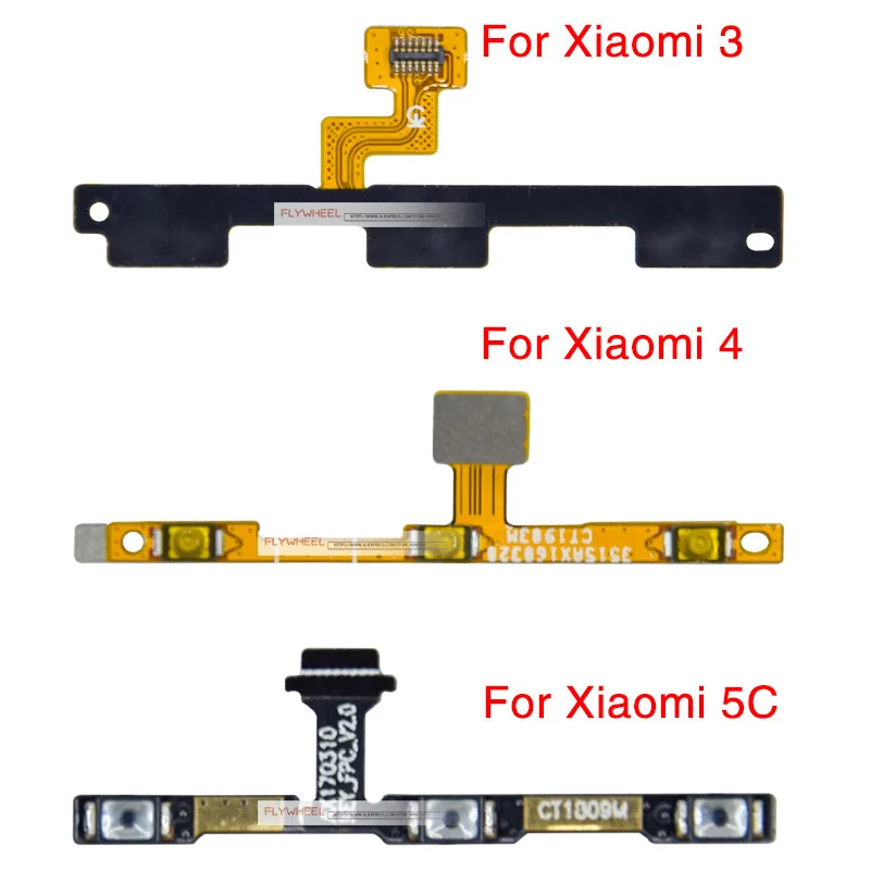 1 шт. кнопка включения и выключения питания для Xiaomi Mi 2 3|Шлейфы мобильных