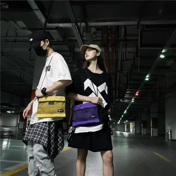 

New Trend Fashion Shoulder Bag Street Hip Hop Personality Crossbody Bag Unisex Couple Student Casual All Match Small Bag