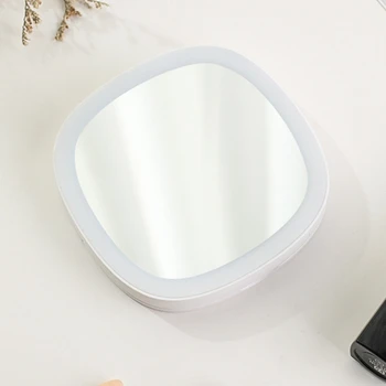 

LED Lighted Travel Makeup Mirror, Daylight LED,Portable, Folding