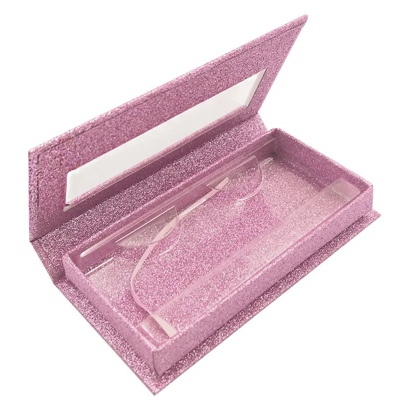Wholesale New 3D Mink Eyelashes Boxes False Eyelash Packaging Box A Pair Of Eyelash Box Fine Mount Eyelash Gift Box - Цвет: B style