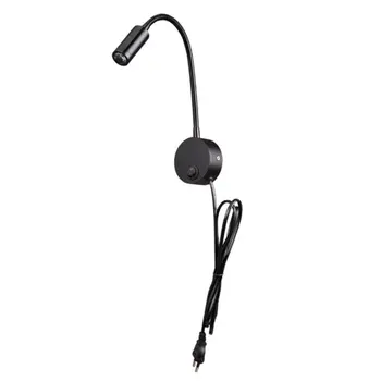 

Bedside Reading Lamp Suitable For Hotel Guest Room Bedroom Wall-mounted LED Wall Lamp Hose Spotlight