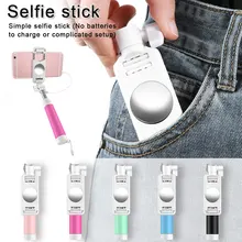 Универсальный складной мини-штатив, зеркальный проводной штатив для селфи, селфи-Палка для iPhone, samsung, huawei, Xiaomi, телефона