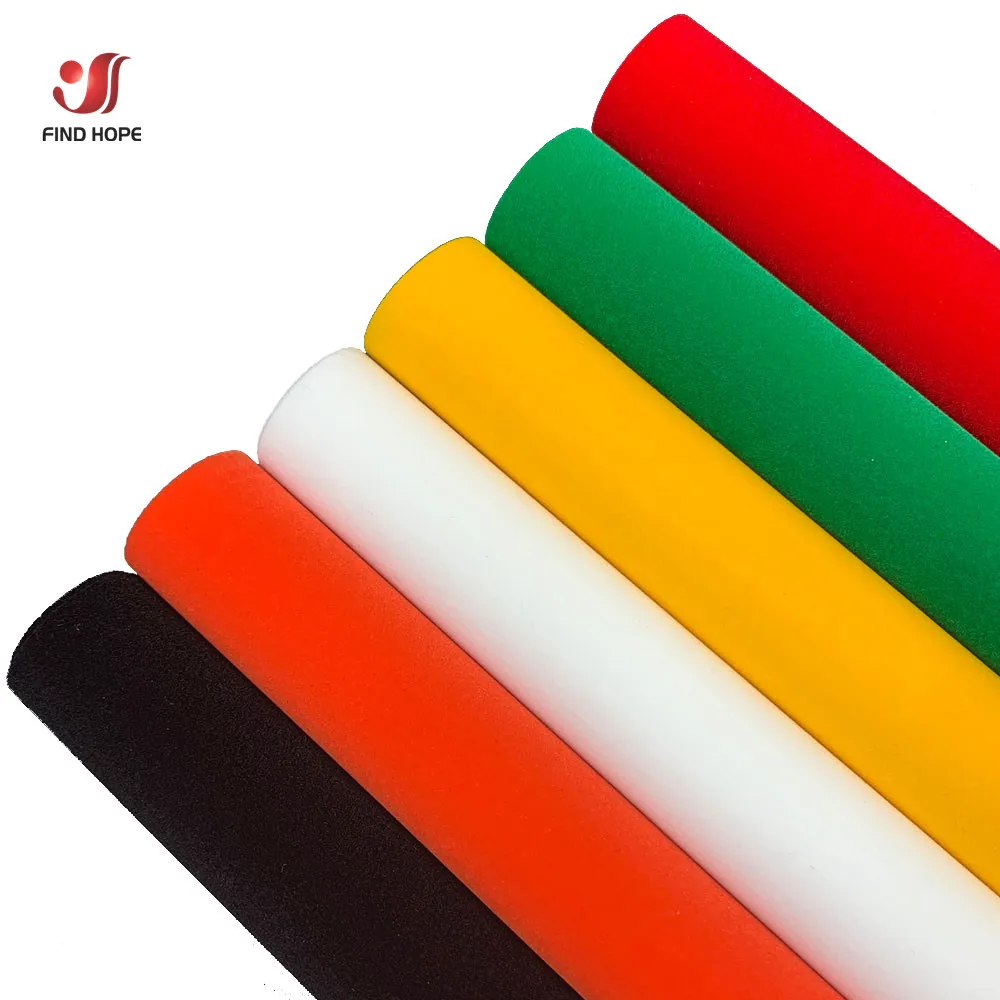 1roll 50 30cm 100cm Flock Heat Transfer Vinyl Heat Press Machine T Shirt Iron On Htv Printing Clothing For Circut Xmas Diy Decorative Films Aliexpress