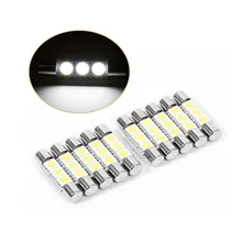 Звезда Яо напрямую от производителя продажи Автомобильный светодиодный полособульб, двойной свитер с принтом в виде пятиконечных C5W 5050 3SMD 29 Размеры