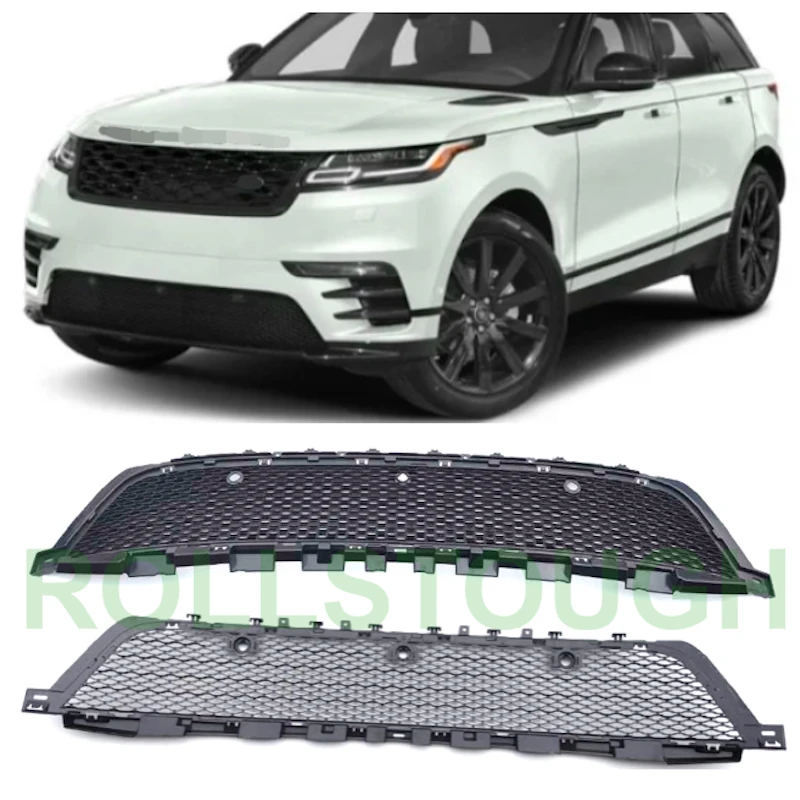 Rollsroverfront Bumper Lower Grille Grill For Range Rover Velar P250s