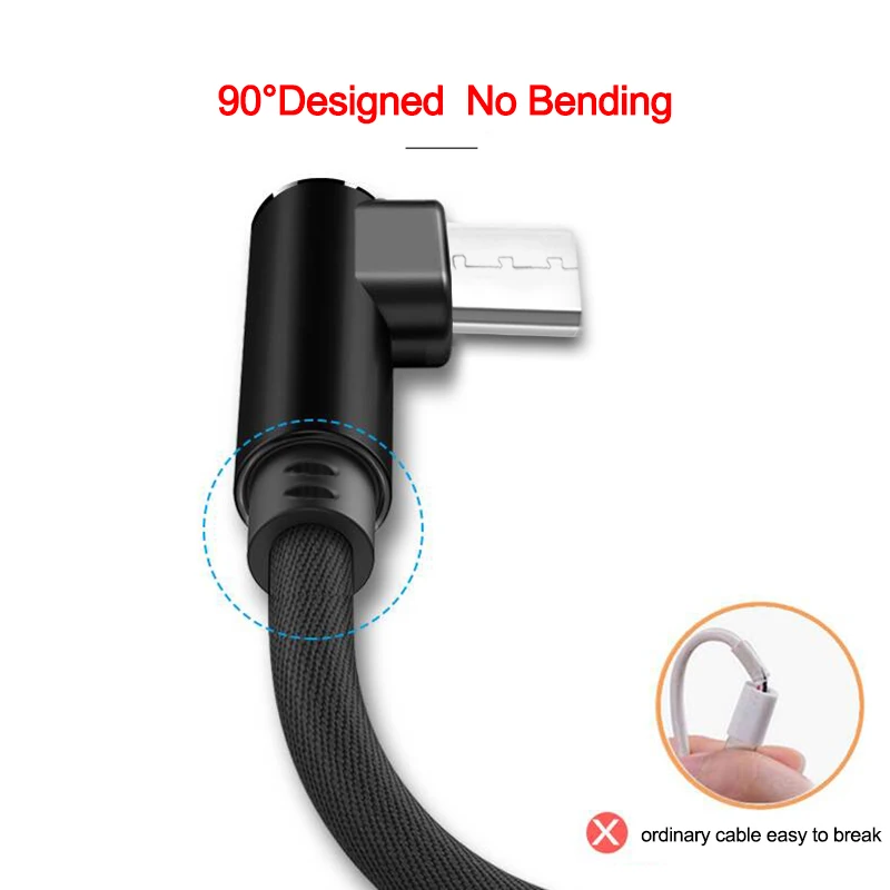 PHOMAX 5 шт микро USB кабель Быстрая зарядка микрокабель для передачи данных для samsung xiaomi mi5 mi6 huawei Meizu Android кабели для мобильных телефонов