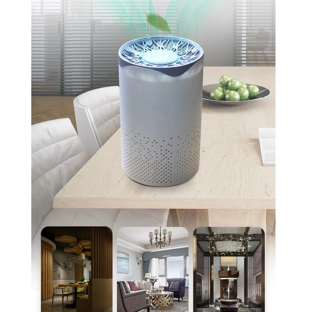 Air Purifier with Carbon Filter UV Light Sterilization Odor  Remover
