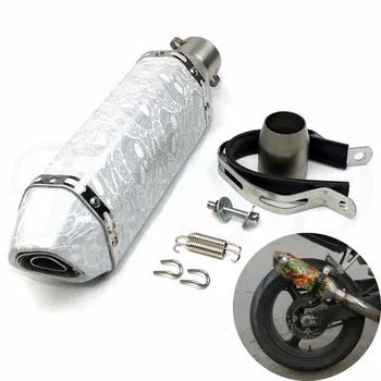 

NEW fashion Muffler 36-51mm Universal Motorcycle for Akrapovic Exhaust pipe Modified For Ducati Yamaha kawasaki Honda Suzuki