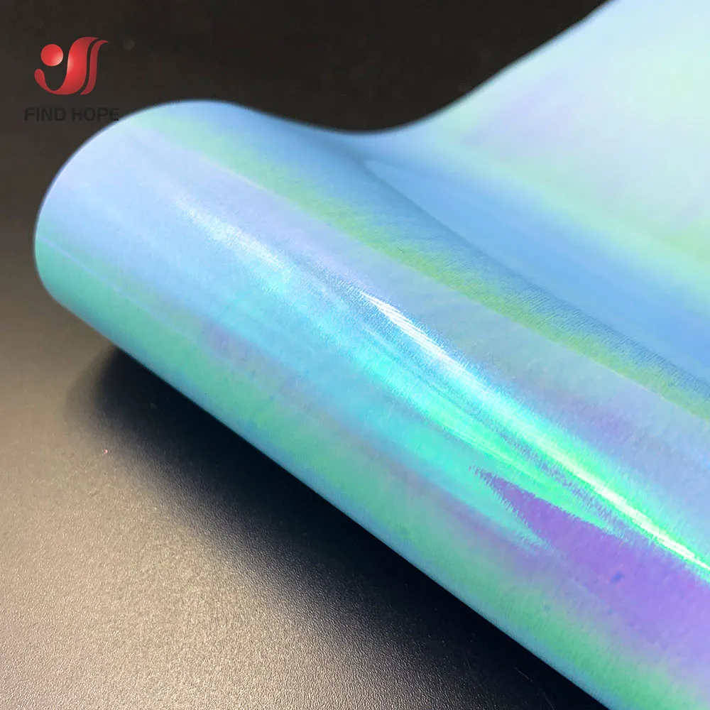 Holographic Iridescent Heat Transfer Vinyl Sheet Iron-on Heat Press T-shirt  Cricut Film Htv Printing Clothing Christmas Decor - Decorative Films -  AliExpress