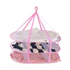 Clothes Basket Double-Layer Enclosed Cnet Foldable Drying Rack Sweater Underwear Anti-Deformation Strong Durable Clothes Basket 2
