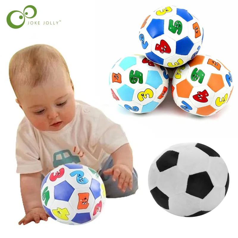 子供のための教育用おもちゃ 赤ちゃんの学習用の数字のボール サッカー 柔らかいぬいぐるみ Zxh おもちゃ ボール Aliexpress
