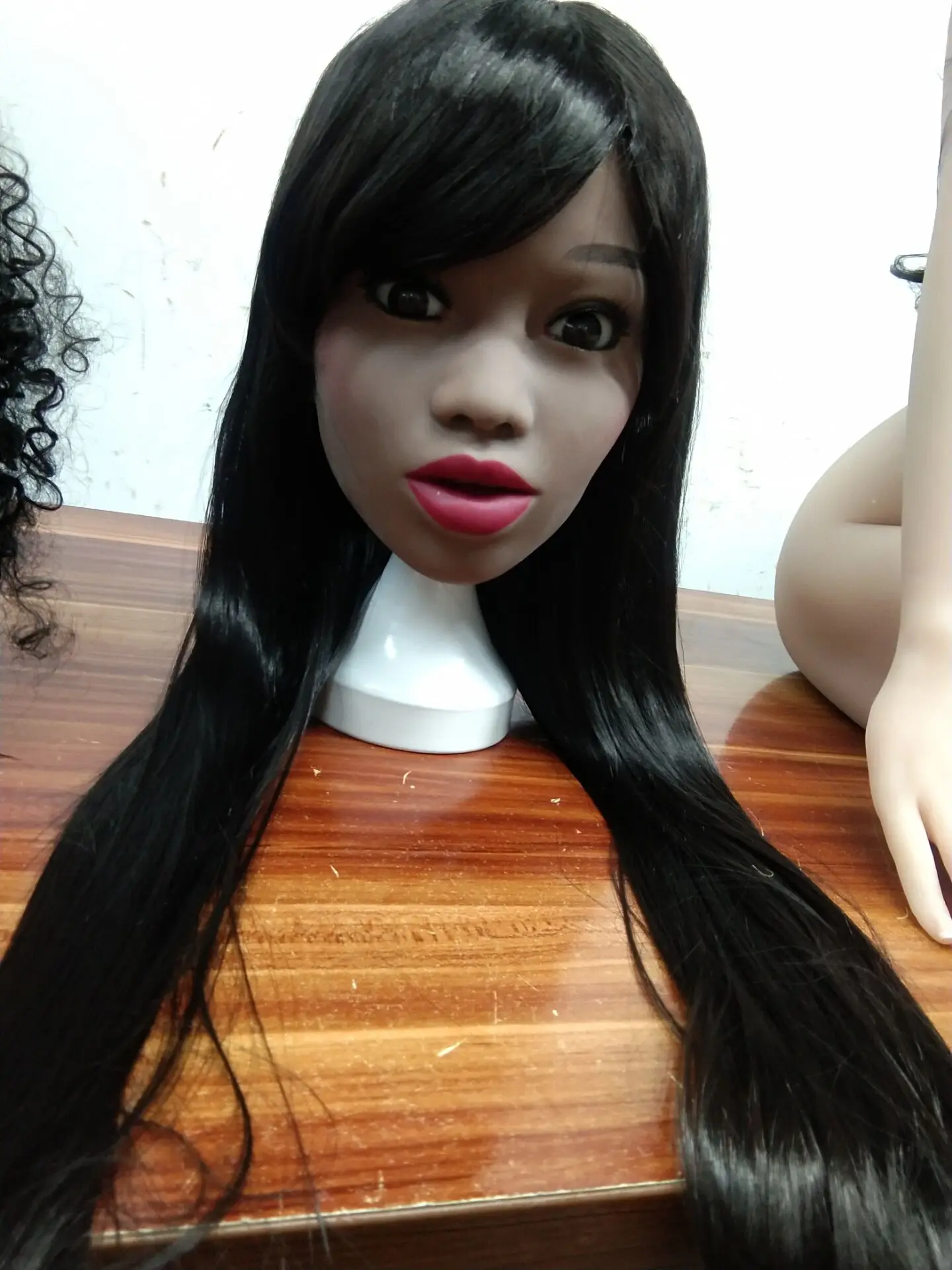 Dark skin 88 # телефон афроамериканская Реалистичная полностью Силиконовая секс кукла