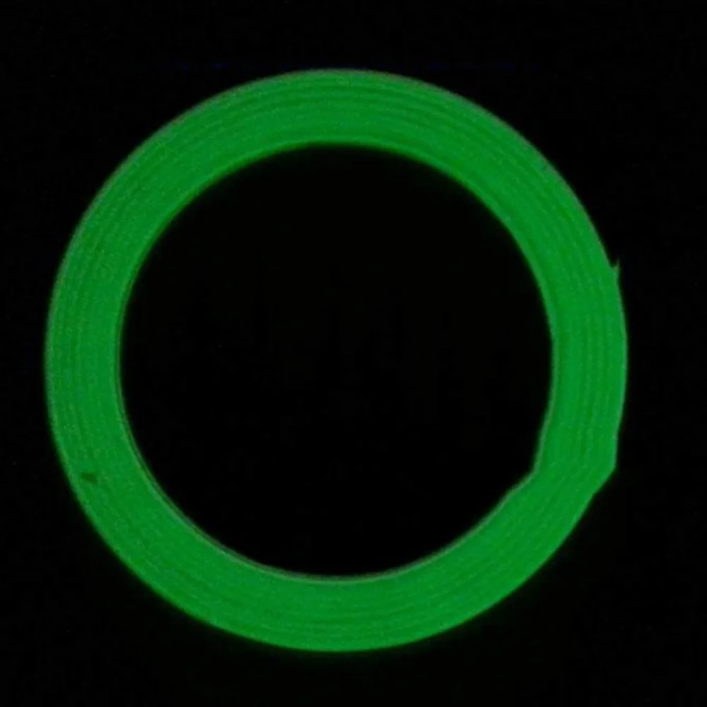 Luminous tape 5cmm self-adhesive tape night vision glowing Warning safety tape home decoration tape 3M/5M/10M