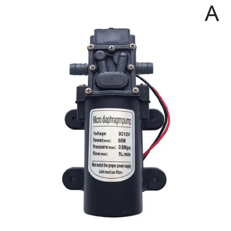 

Diaphragm Pump DC 12V 60W 5L/Min 120PSI Self Priming High Pressure Water Pump Y5GA