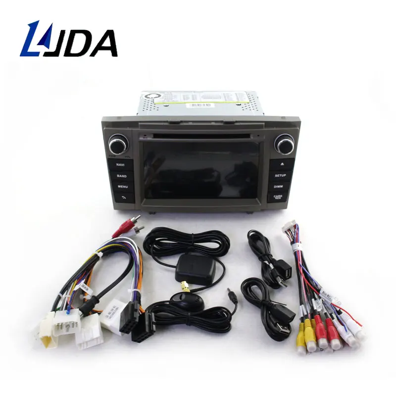 LJDA Android 9,0 автомобильный dvd-плеер для Toyota Avensis T27 2008-2013 gps Навигация стерео 2 Din автомагнитола 4G+ 64G Мультимедиа DSP ips