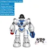 Intelligent Voice & 2.4G Control RC Robot Singing Dancing Music Walking Sliding Launch Missile Robot  Kid Educational Smart Toys 1