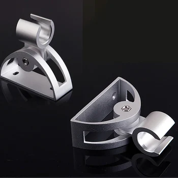 

Wall Mounted Shower Head Adjustable Rail Bracket Holder Hand Held Bathroom Shower Head Fitting Portable Bathroom Accessories