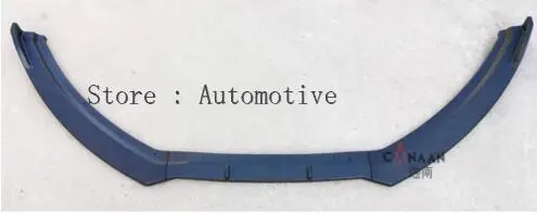 

2012 -2018 Carbon Fiber Look/ Black Front Bumper Lip Splitter Diffuser Protection Body Kit Spoiler For Ford For Focus 2018