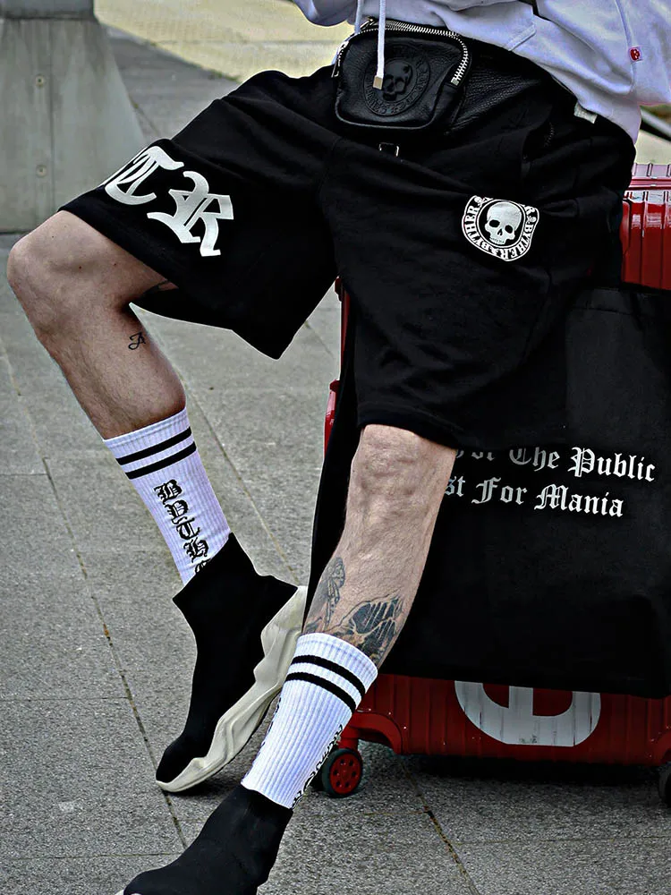 Ropa Honbre Summer Pure Cotton Trend Breathable Loose Casual Running Basketball Training Travel Shopping Men's Five-Point Pants