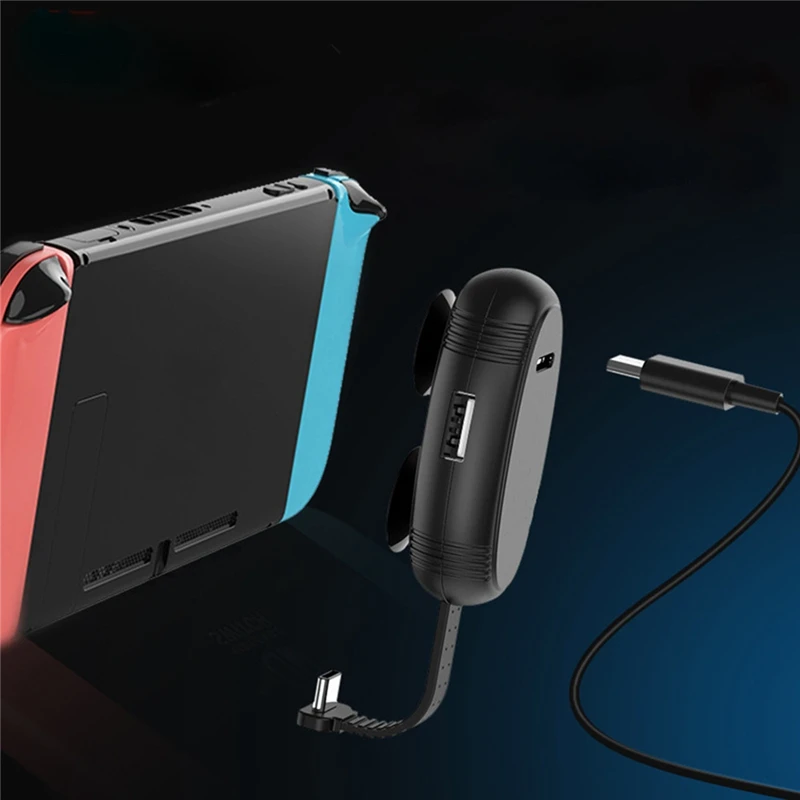2 в 1 usb зарядка и OTG type-C конвертер адаптер для консольный переключатель Nintendo Switch Pro контроллер